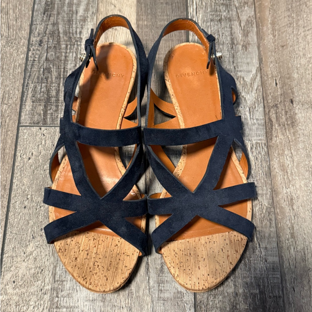 Givenchy Navy Sandals